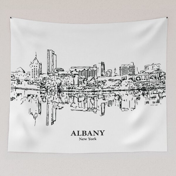 Item preview, Albany - New York designed and sold by Lakeric Cityscapes.