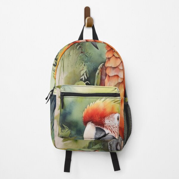 Item preview, macaw parrot Watercolor painting designed and sold by shokA Design.