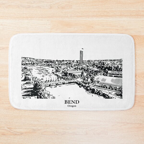 Item preview, Bend - Oregon designed and sold by Lakeric Cityscapes.