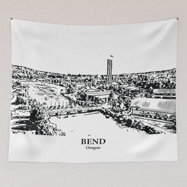 Item preview, Bend - Oregon designed and sold by Lakeric Cityscapes.