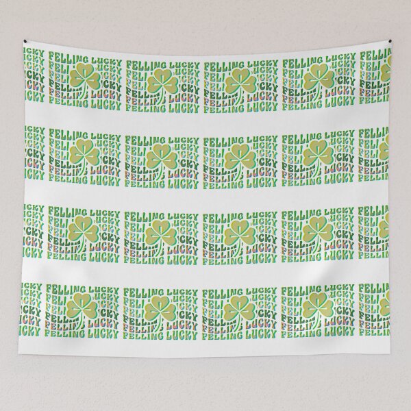 Item preview, Felling Lucky ,Shamrock Lucky ,St Patricks Day designed and sold by BotunPeony.