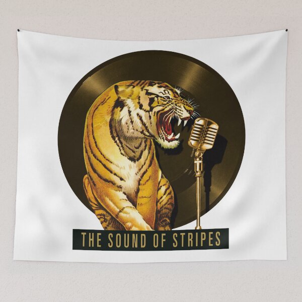 Item preview, The Sound Of Stripes designed and sold by TIGERRIFIC.