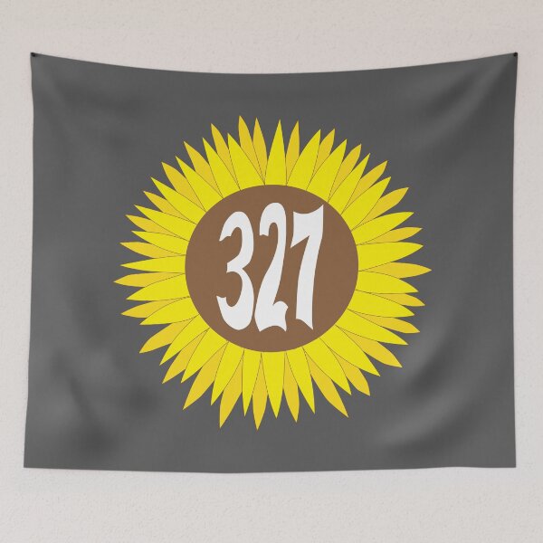 Item preview, Hand Drawn Arkansas Sunflower 327 Area Code designed and sold by itsrturn.