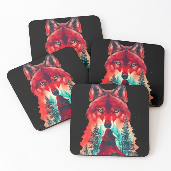Item preview, Duality of Little Red Riding Hood and the Wolf in the Dark Forest designed and sold by Elpico11.