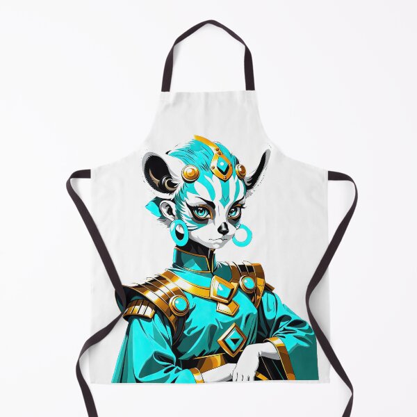 Item preview, Turquoise Rebel, Warrior lemur Queen designed and sold by filusattila.