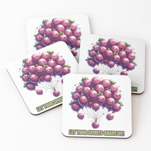 Item preview, Bunch of Grapes Balloons Artwork designed and sold by vk09.
