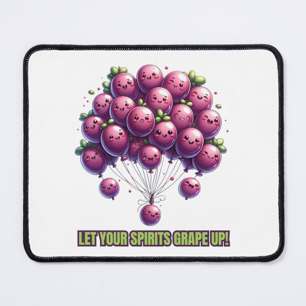 Item preview, Bunch of Grapes Balloons Artwork designed and sold by vk09.