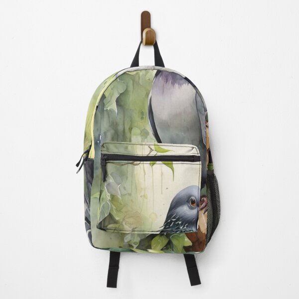 Item preview, Pigeon watercolor painting designed and sold by shokA Design.