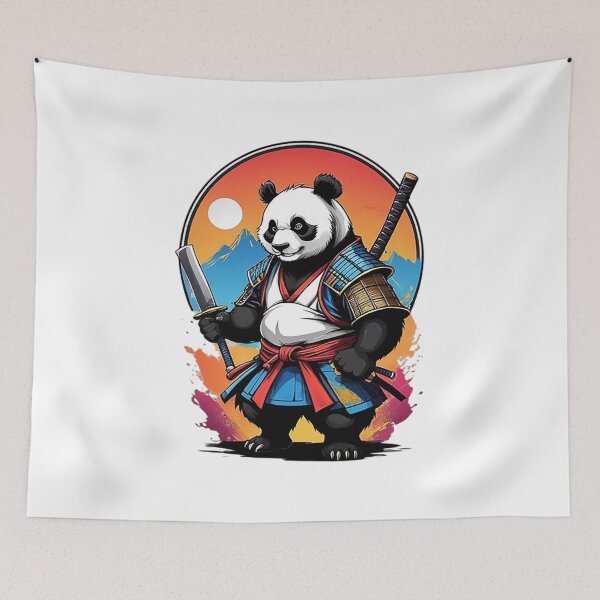 Item preview, Samurai Panda designed and sold by likbatonboot.