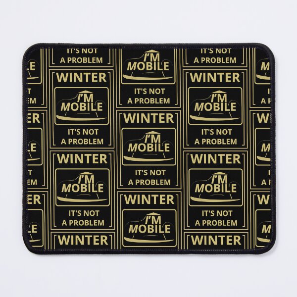 Item preview, Winter, It's Not a Problem: Golden Sleigh Ride designed and sold by SplashTastic.