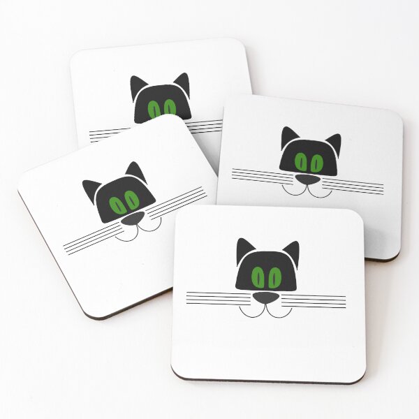 Item preview, Cat with green magical eyes. designed and sold by MjKris.