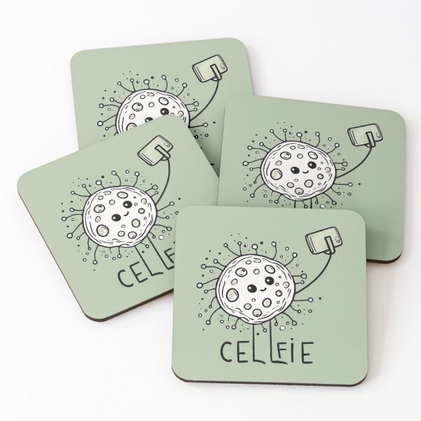 Item preview, Cellfie Funny Science Cute Cell Character Taking Pic designed and sold by HowToCanadian.