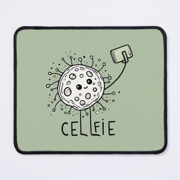 Item preview, Cellfie Funny Science Cute Cell Character Taking Pic designed and sold by HowToCanadian.