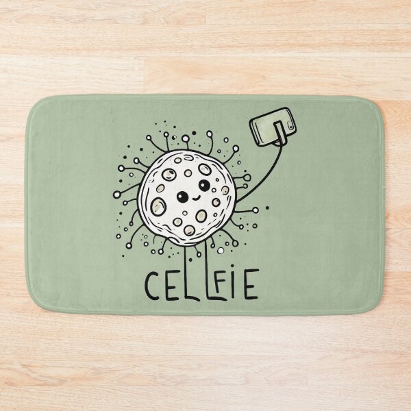 Item preview, Cellfie Funny Science Cute Cell Character Taking Pic designed and sold by HowToCanadian.