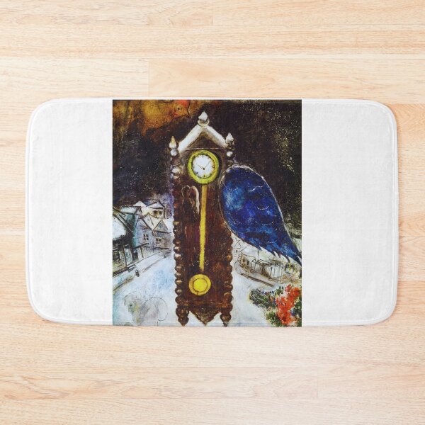 Item preview, Clock with Blue Wing Marc Chagall designed and sold by funnyshop222.