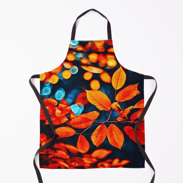 Item preview, Vibrant Orange Leaves designed and sold by Health And Fitness Posts e-Store.