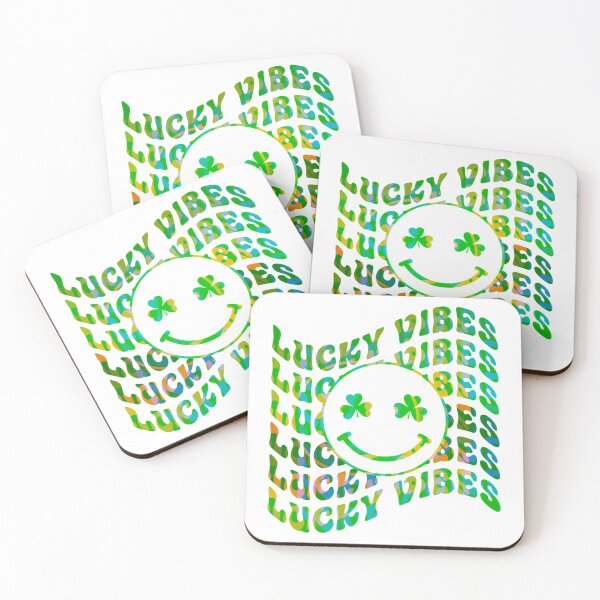 Item preview, Lucky Vibes ,Lucky Smile ,Lucky Shamrock,St Patricks Day designed and sold by BotunPeony.