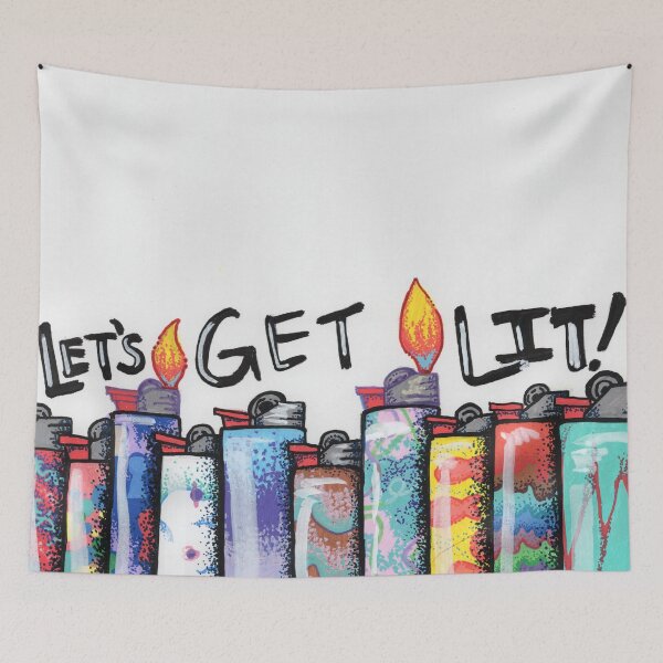 Item preview, Let's Get Lit designed and sold by Ladyrosegrey.