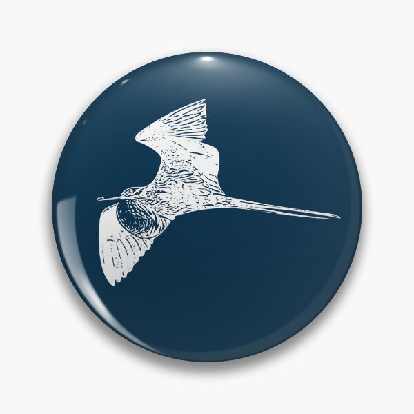 Item preview, Male Magnificent Frigatebird  Man O' War White Design  designed and sold by designsasstultd.