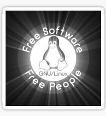 GNU/Linux Sticker