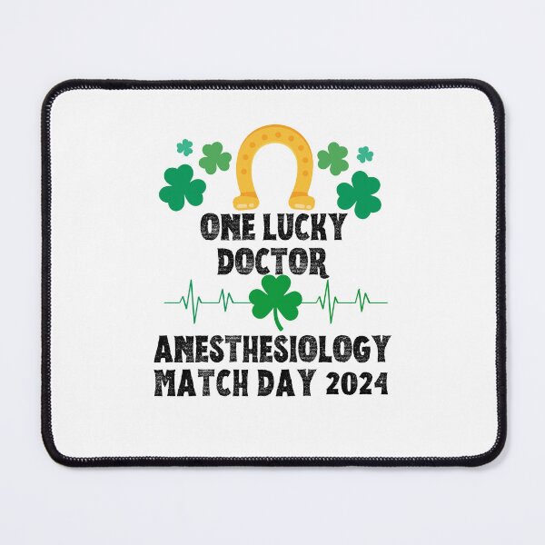 Item preview, Anesthesiology Match Day 2024 One Lucky Doctor designed and sold by MimsTees.