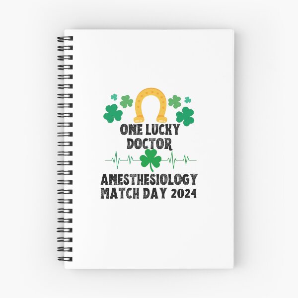 Item preview, Anesthesiology Match Day 2024 One Lucky Doctor designed and sold by MimsTees.