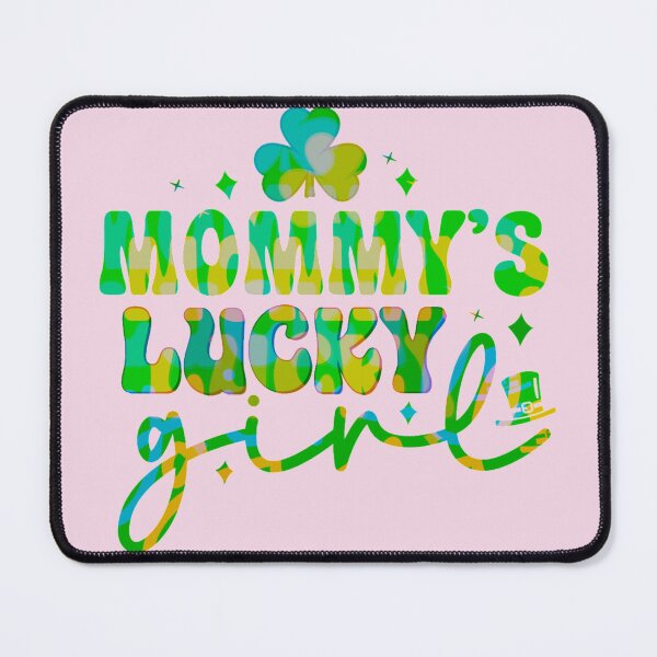 Item preview, Mommy’s Lucky Girl,Shamrock Lucky ,St Patricks Day designed and sold by BotunPeony.