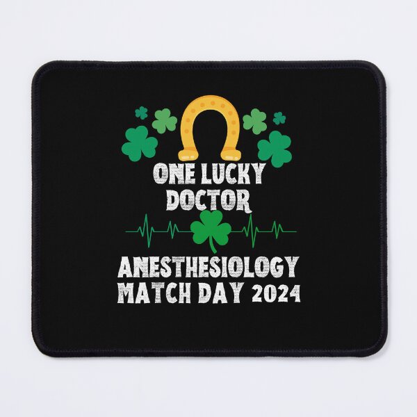 Item preview, Anesthesiology Match Day 2024 One Lucky Doctor designed and sold by MimsTees.