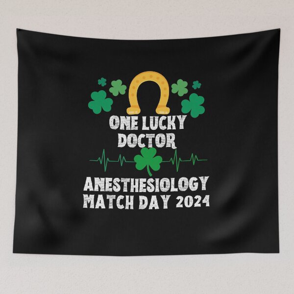 Item preview, Anesthesiology Match Day 2024 One Lucky Doctor designed and sold by MimsTees.