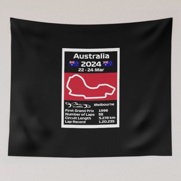 Item preview, Australia Grand Prix 2024 designed and sold by bazsi98.