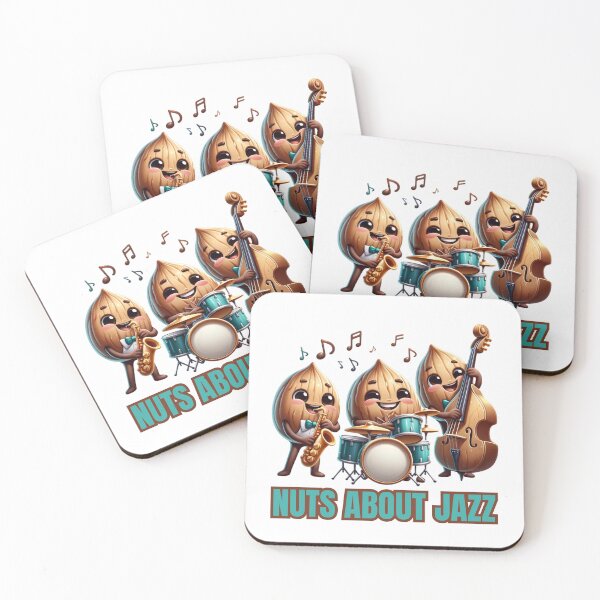 Item preview, Jazz Band Nut Trio Illustration designed and sold by vk09.
