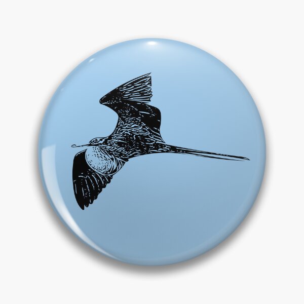 Item preview, Male Magnificent Frigatebird  Man O' War Black Design  designed and sold by designsasstultd.