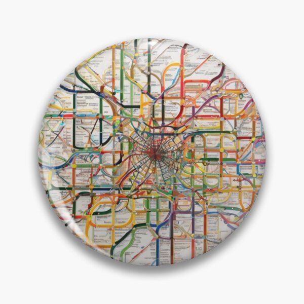 Item preview, Tokyo Subway Map  designed and sold by andrew758.