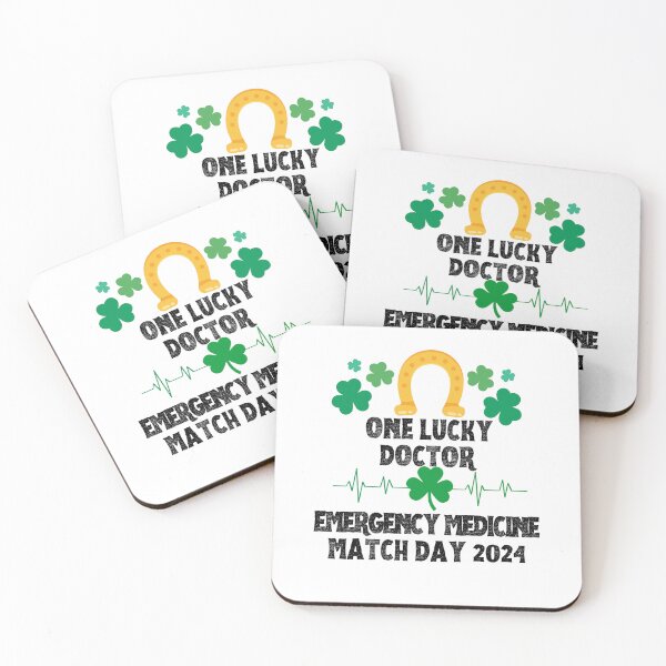Item preview, Emergency Medicine Match Day 2024 One Lucky Doctor designed and sold by MimsTees.