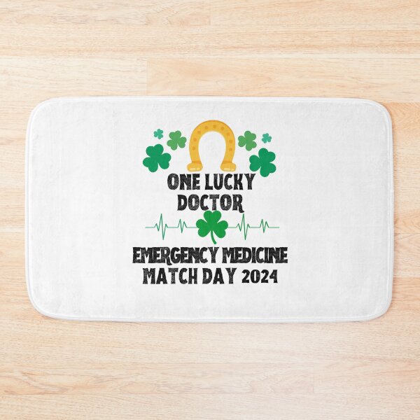 Item preview, Emergency Medicine Match Day 2024 One Lucky Doctor designed and sold by MimsTees.