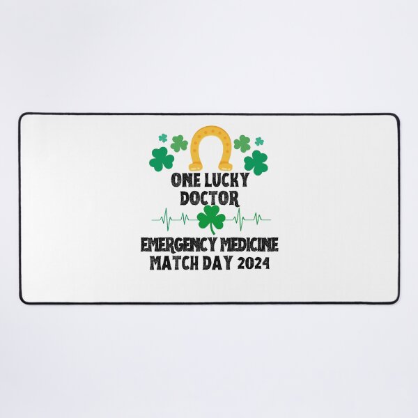 Item preview, Emergency Medicine Match Day 2024 One Lucky Doctor designed and sold by MimsTees.