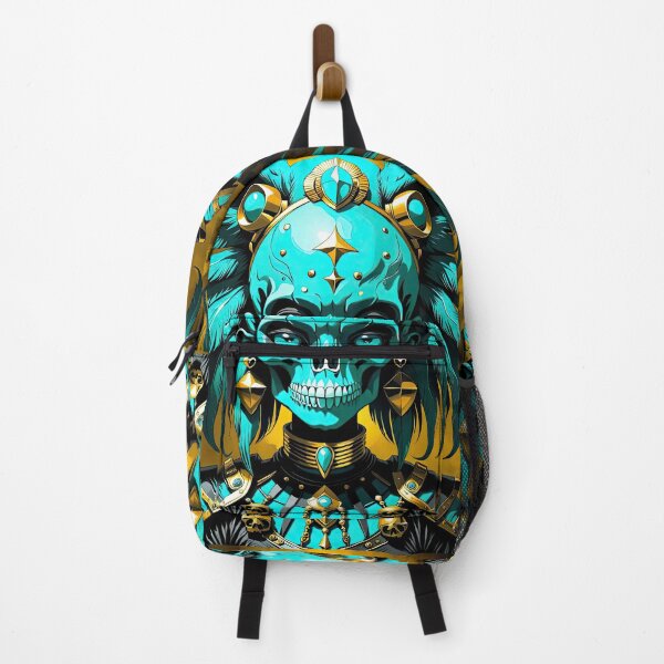 Item preview, Turquoise Rebel, Warrior lemur skull Queen designed and sold by filusattila.