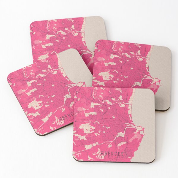 Item preview, Aberdeen City Map of Scotland - Blossom designed and sold by deMAP.