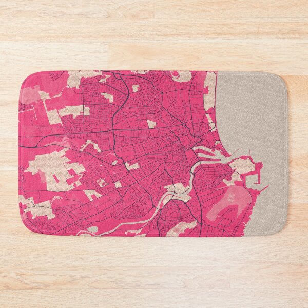 Item preview, Aberdeen City Map of Scotland - Blossom designed and sold by deMAP.