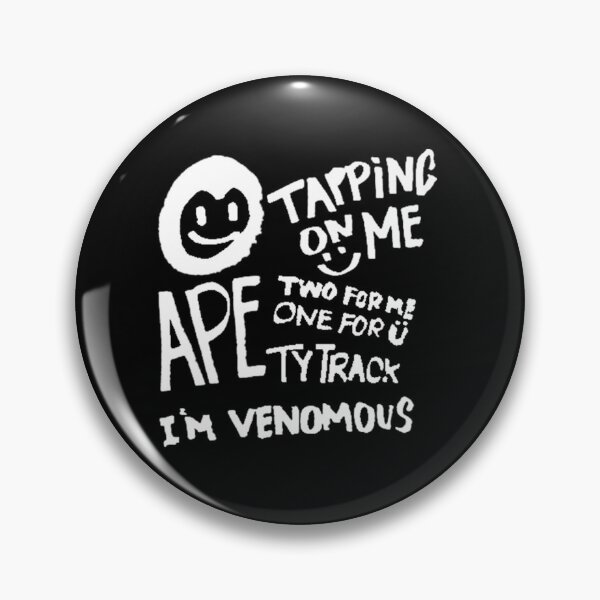 Item preview, tapping on me two for me one for ty track I'm venomous tshirt designed and sold by Us-Graphic.