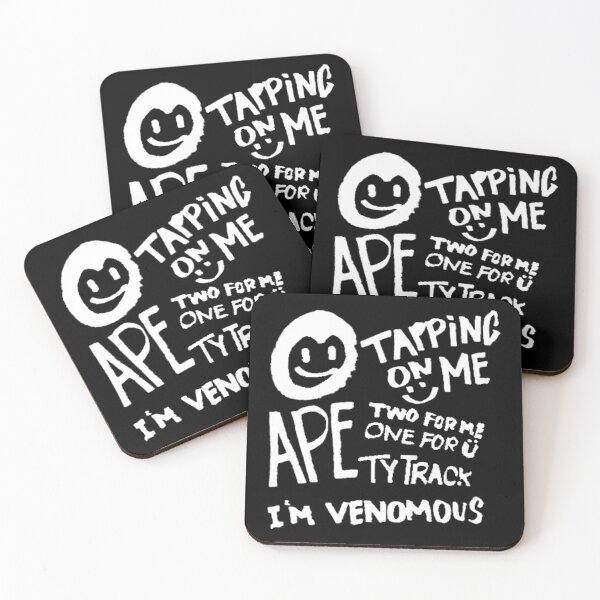 Item preview, tapping on me two for me one for ty track I'm venomous tshirt designed and sold by Us-Graphic.