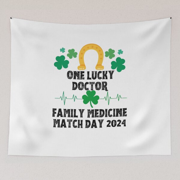Item preview, Family Medicine Match Day 2024 One Lucky Doctor designed and sold by MimsTees.