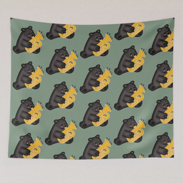 Item preview, Tuba Black Bear designed and sold by SquishyFishies .