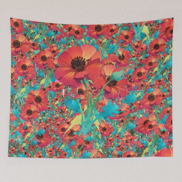 Item preview, Poppy field designed and sold by Glenbobagins.