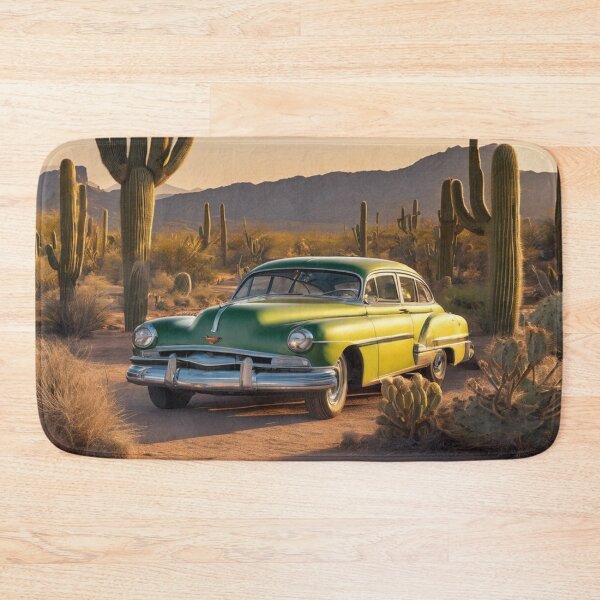 Item preview, "Desert Drives: Exploring with Cacti Companion" designed and sold by PetalPerfection.