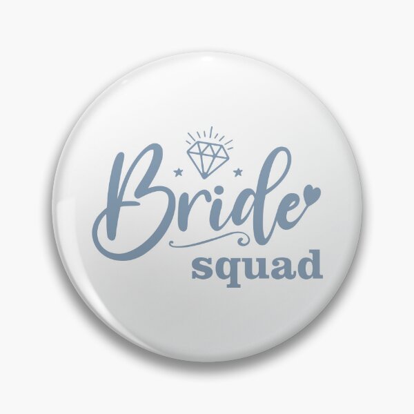 Item preview, Dusty Blue Bride's squad designed and sold by Ladies-Boutique.