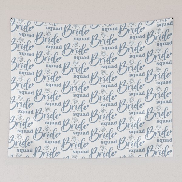 Item preview, Dusty Blue Bride's squad designed and sold by Ladies-Boutique.