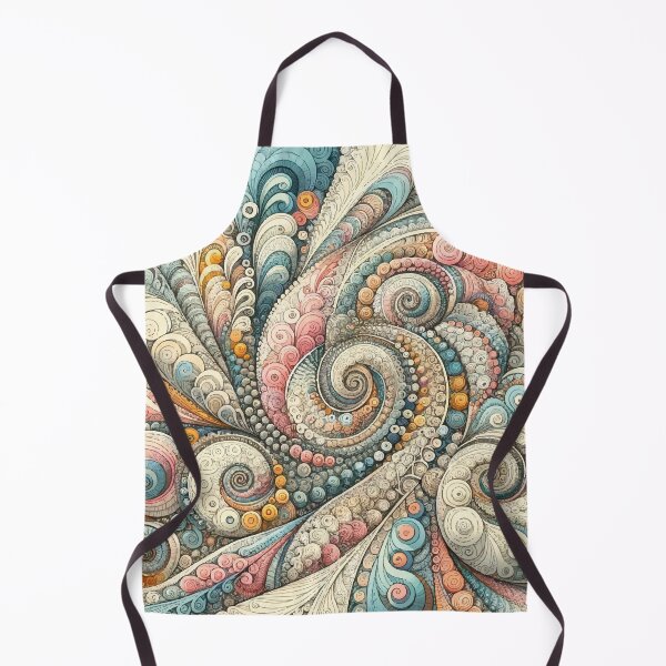 Item preview, Fractals spiral: A Zentangle-Inspired Journey designed and sold by Expressartzone.