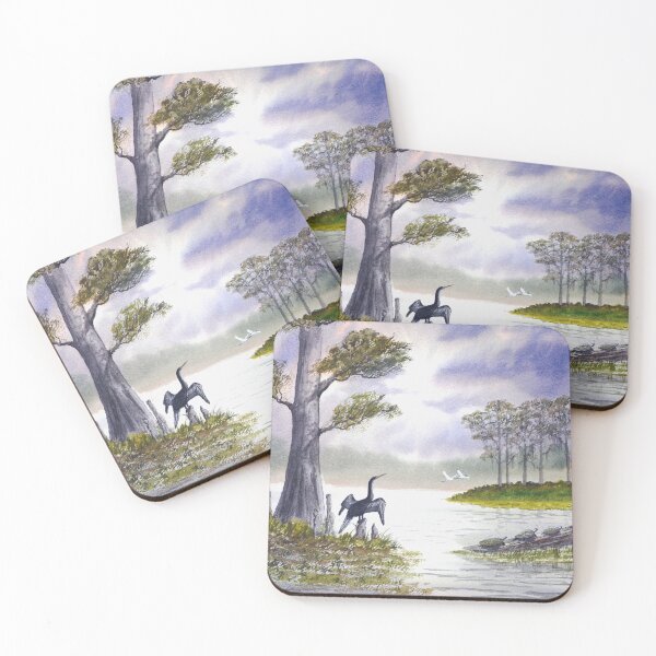 Item preview, Wildlife At Sunrise Wakulla Springs Florida designed and sold by William Holkham.