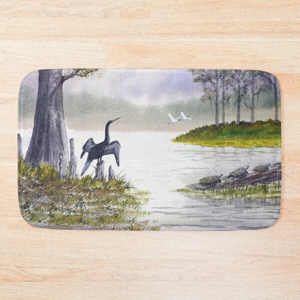 Item preview, Wildlife At Sunrise Wakulla Springs Florida designed and sold by William Holkham.